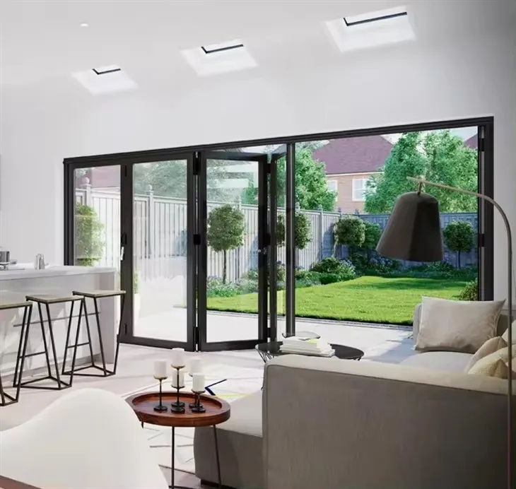 aluminium slide and fold doors