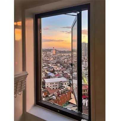 شیب و چرخاندن پنجره های آلومینیومی هوشمند