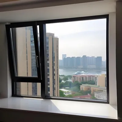 دوبار شیب و چرخاندن پنجره